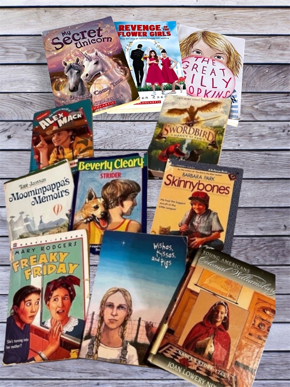 11 kids chapter books